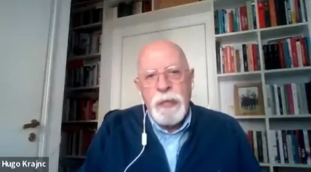 POR ZOOM. Hugo Krajnc afirmó que, más que ponencias de expertos, en esta ocasión se apuntará hacia los testimonios de acciones empresariales. 