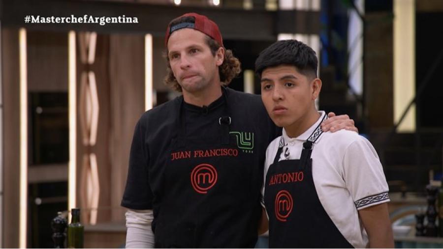 Juan Francisco y Antonio se disputaron la permanencia en Masterchef.