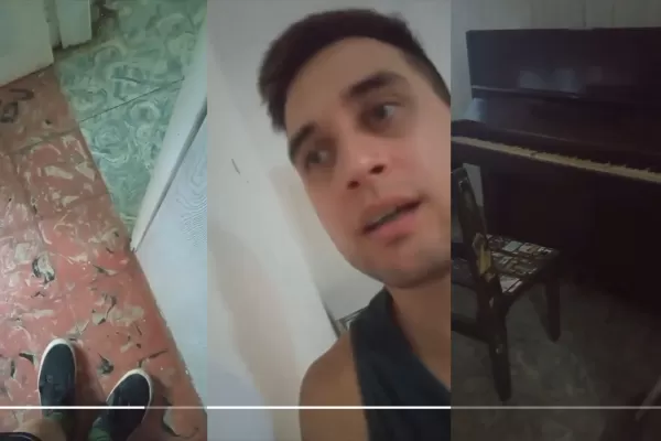 Video: grabó con el celular a ¿un fantasma tocando el piano?