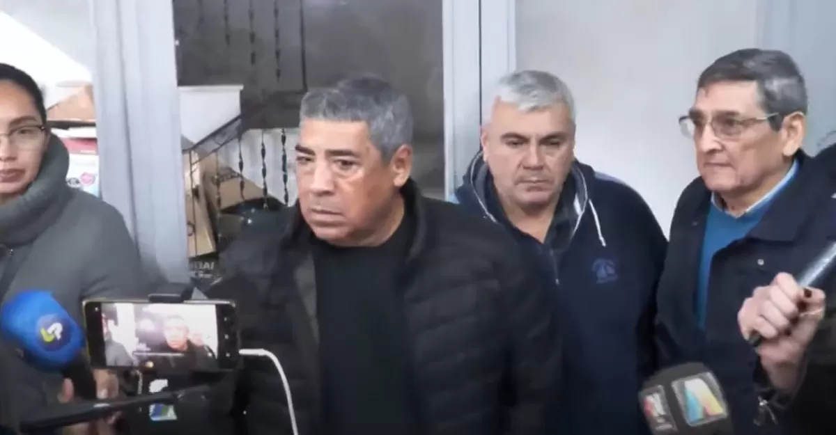 César González, tras la reunión en Aetat. CAPTURA DE VIDEO