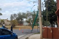 Tragedia en Córdoba: instalaba un domo policial, recibió una fuerte descarga eléctrica y murió