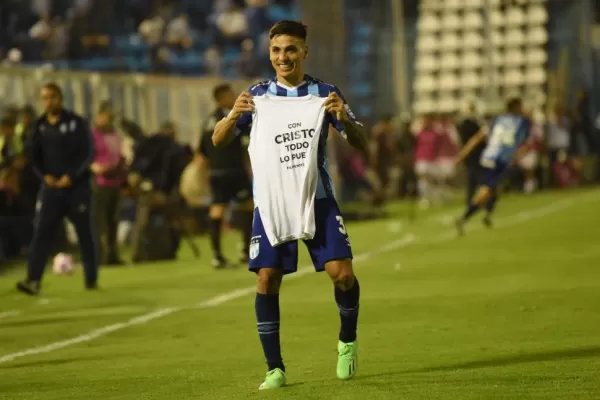 Mateo Coronel, el goleador de Atlético Tucumán, es un agradecido a Dios