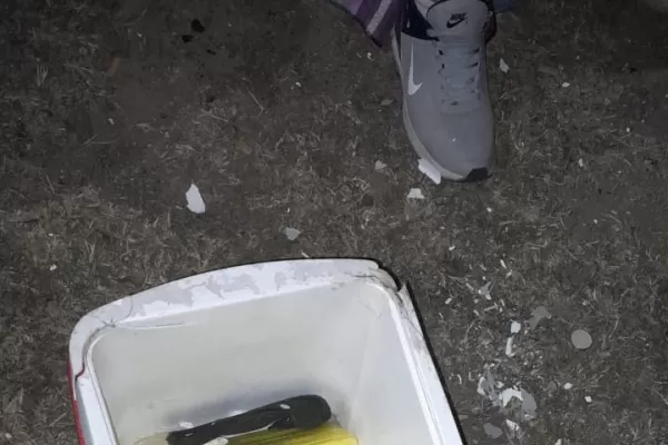 En 7 de Abril hallaron cinco kilos de cocaína en conservadoras con doble fondo