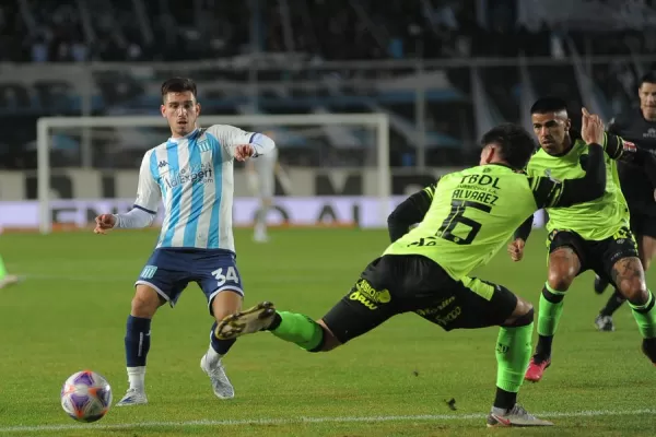 Racing y Barracas Central no se sacaron ventaja en Avellaneda