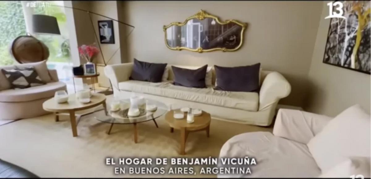 La mansión de Benjamín Vicuña en Buenos Aires.