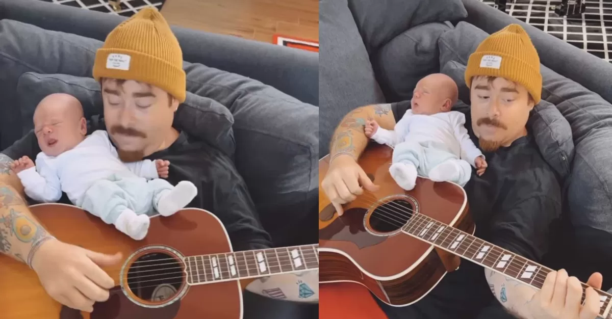 Migue Granados presentó a su hijo en redes sociales.