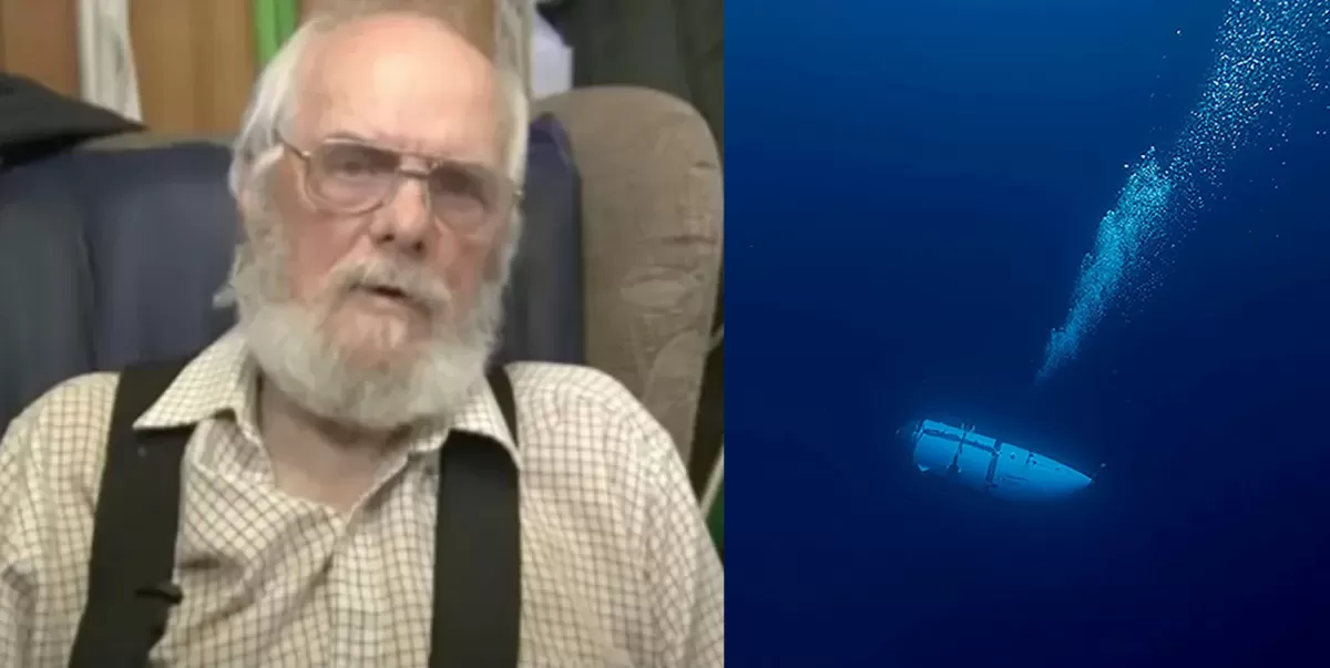 Roger Mallinson, sobreviviente al hundimiento del submarino Pisces III