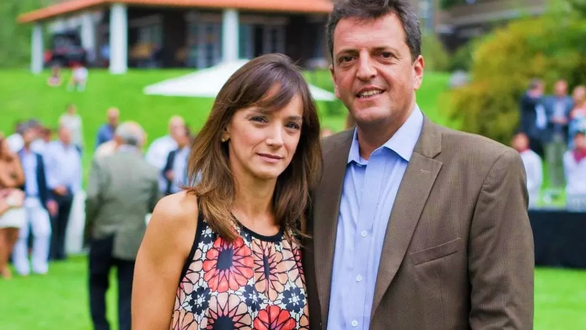 Malena Galmarini y Sergio Massa