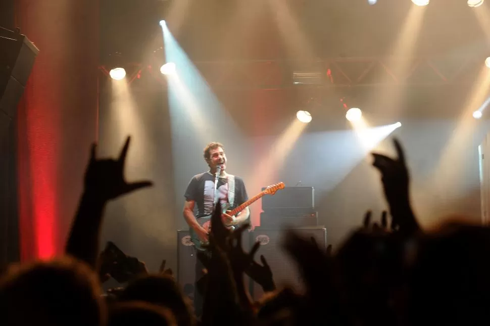 POTENTE SONIDO. Divididos es conocida como La Aplanadora del Rock la gaceta / foto de franco vera