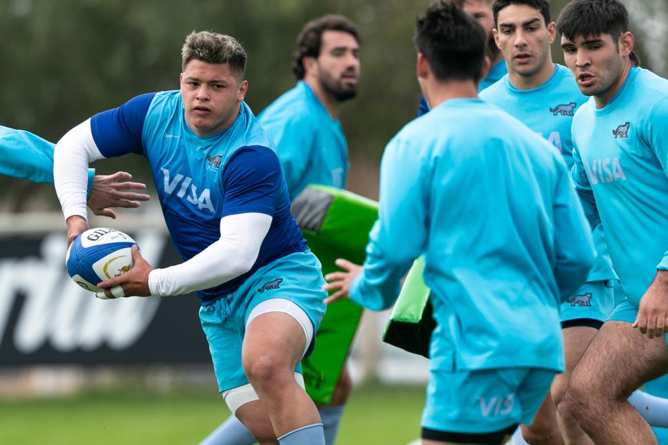 DE PRIMERA LÍNEA. Gallo, una de las grandes figuras jóvenes de Los Pumas.