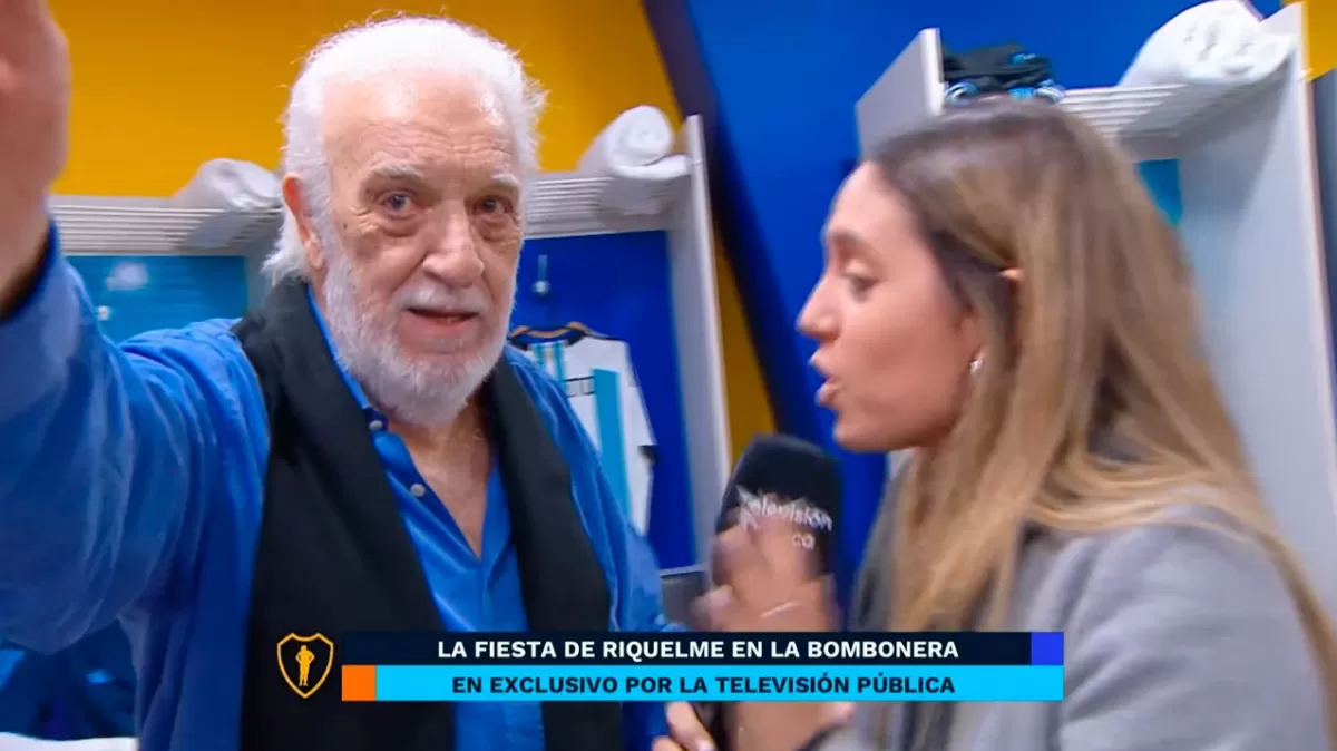 El tenso cruce entre el Coco Basile y Sofía Martínez en la fiesta de Riquelme