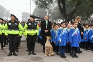 En Banda del Río Salí, 3.000 alumnos prometieron lealtad a la Bandera Nacional