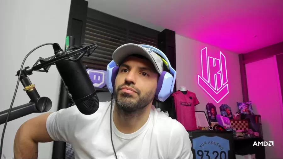 ¿VUELVE? Kun Agüero y un stream que ilusionó a los simpatizantes.