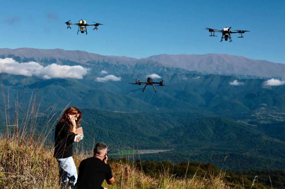 TECNOLOGÍA AL SERVICIO. Una empresa tucumana quiere reforestar Latinoamérica.