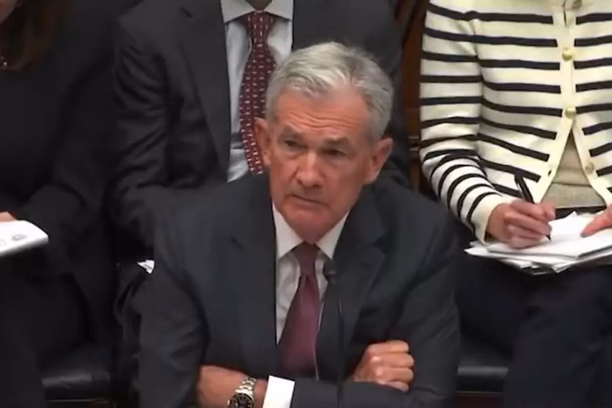 Jerome Powell. CAPTURA DE VIDEO