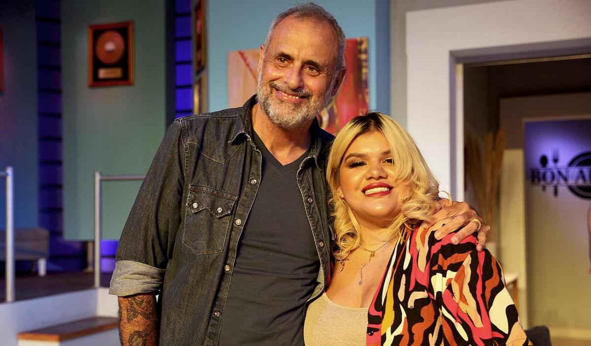 Jorge Rial junto a su hija Morena