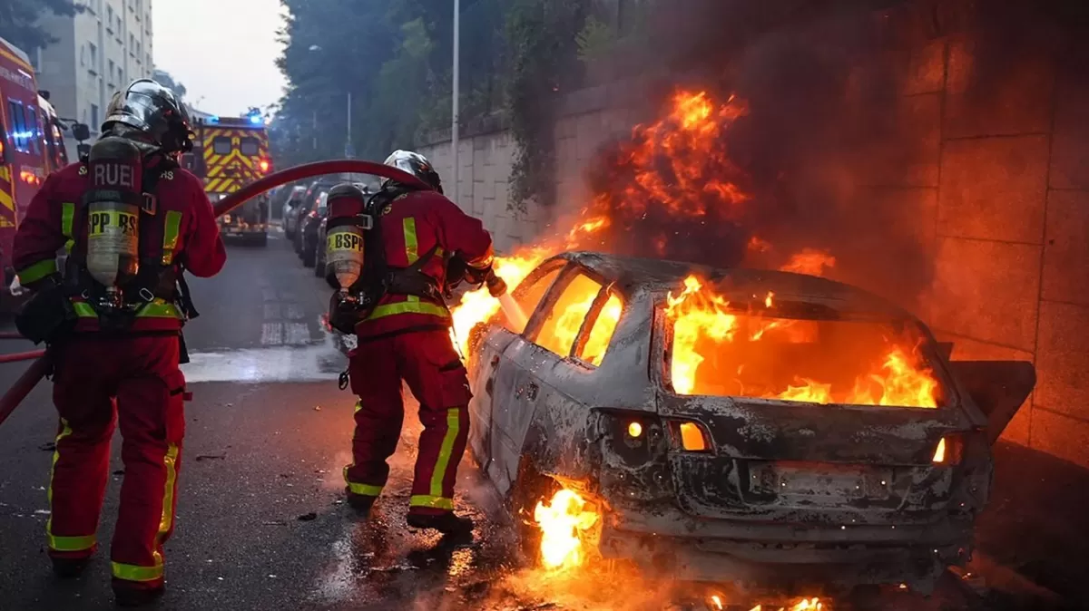 Disturbios en Francia por la muerte de un joven a manos de la policía. EFE