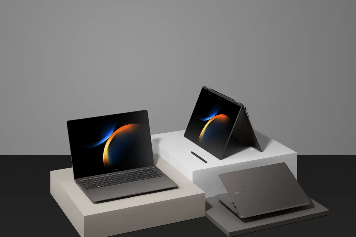 Las nuevas GalaxyBook de Samsung, con tecnología de Intel