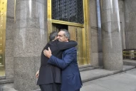 Sergio Massa recibió a Daniel Scioli en el Palacio de Hacienda