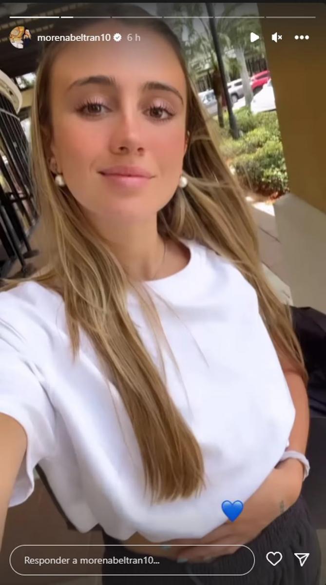 ¿Morena Beltrán está embarazada? Un posteo disparó los rumores en las redes sociales