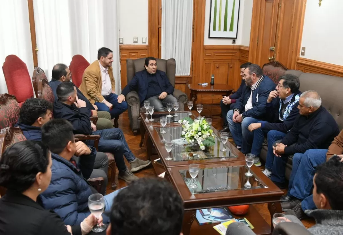 EN CASA DE GOBIERNO / Foto Prensa y Difusión 