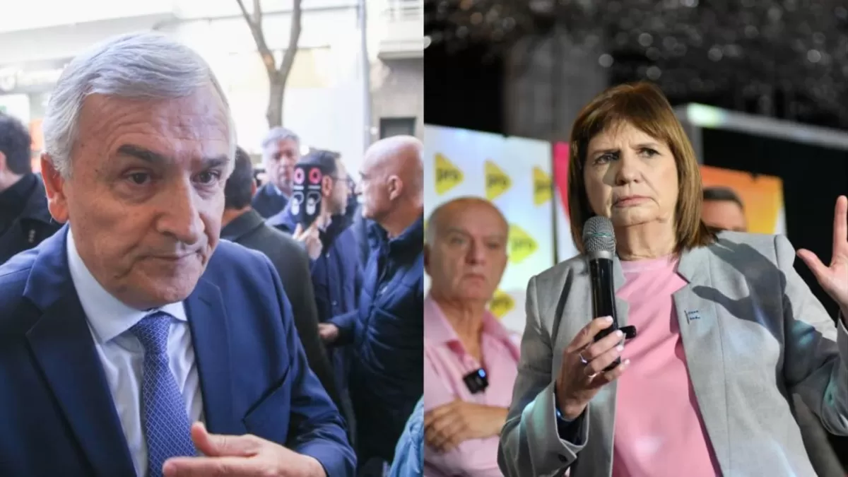 Gerardo Morales, contra a Patricia Bullrich: Liderar no es andar a los gritos”