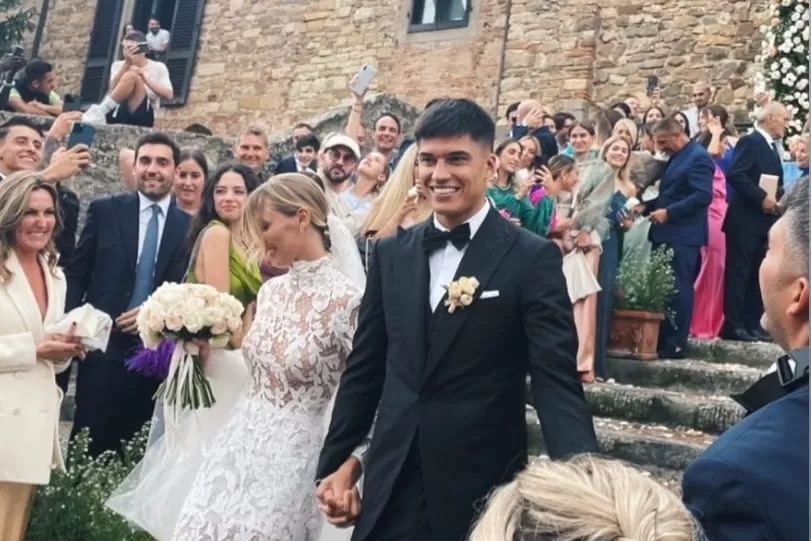 PURA FELICIDAD. Joaquín y Chiara dieron el sí. 