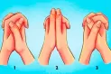 Test viral: la forma en la que cruzás las manos puede revelar una particular característica de tu personalidad