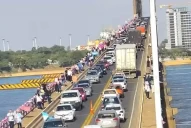 El clamor por justicia unió Resistencia y Corrientes, a un mes de la desaparición Cecilia Strzyzowski