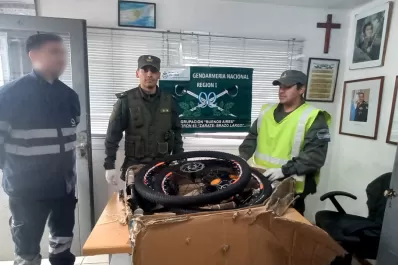 Traficaban siete kilos de cocaína dentro de ruedas de bicicletas