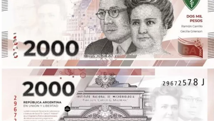 A qué prestar atención para detectar si los billetes de $2.000 son falsos.