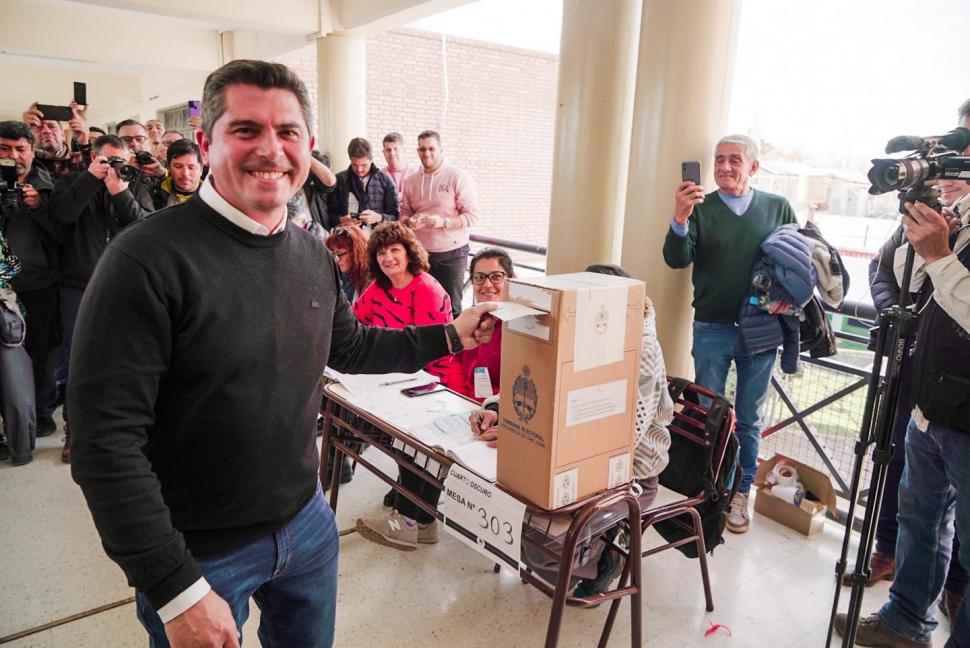 ORREGO. El dirigente opositor sucederá al peronista Sergio Uñac. @drmarorrego