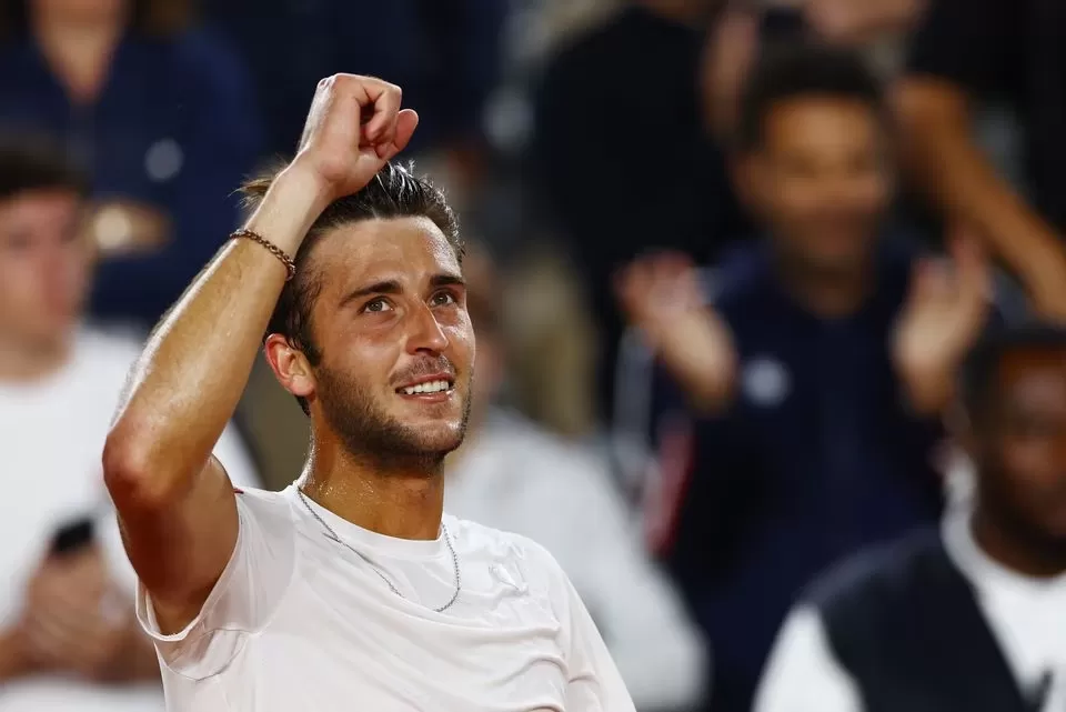 UNA VICTORIA MEMORABLE. El argentino perdía, pero logró dar vuelta el marcador. 