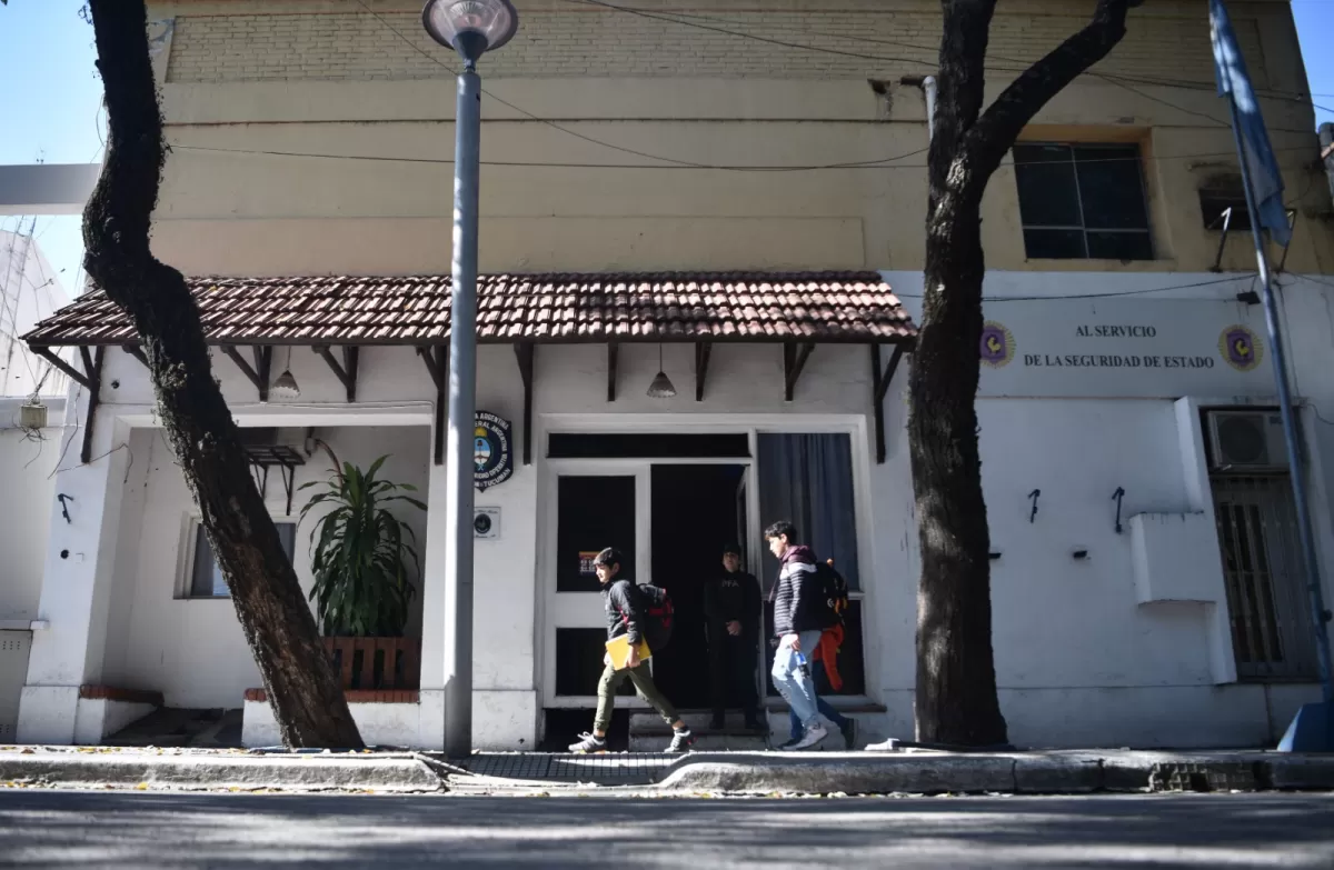 Sede actual de la Policía Federal en Concepción. 