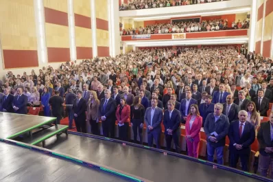 Roberto Sánchez felicitó a Osvaldo Jaldo y a Miguel Acevedo