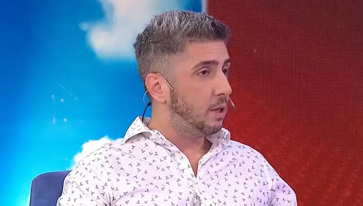 Jey Mammon durante su entrevista con Intrusos.