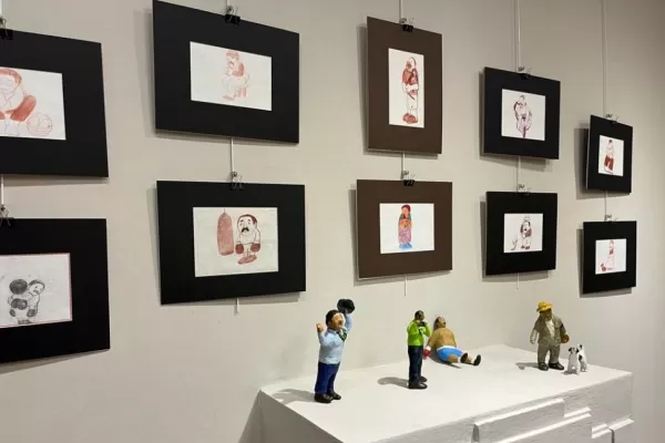 Tras cinco años Sandro Pereira vuelve a exponer