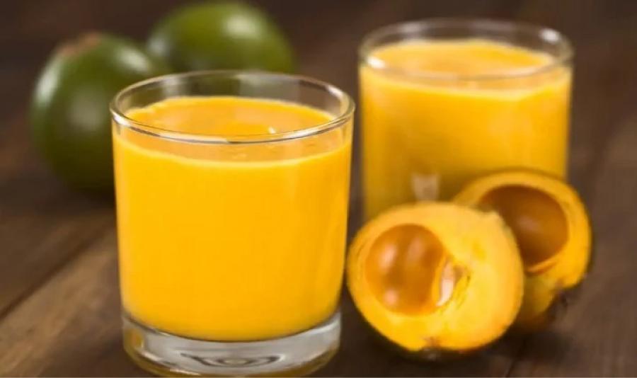 La lúcuma es ideal para preparar jugos.