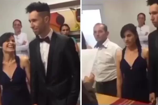 Hizo una broma en su casamiento y el juez de paz canceló el evento: “Agenden otra fecha”
