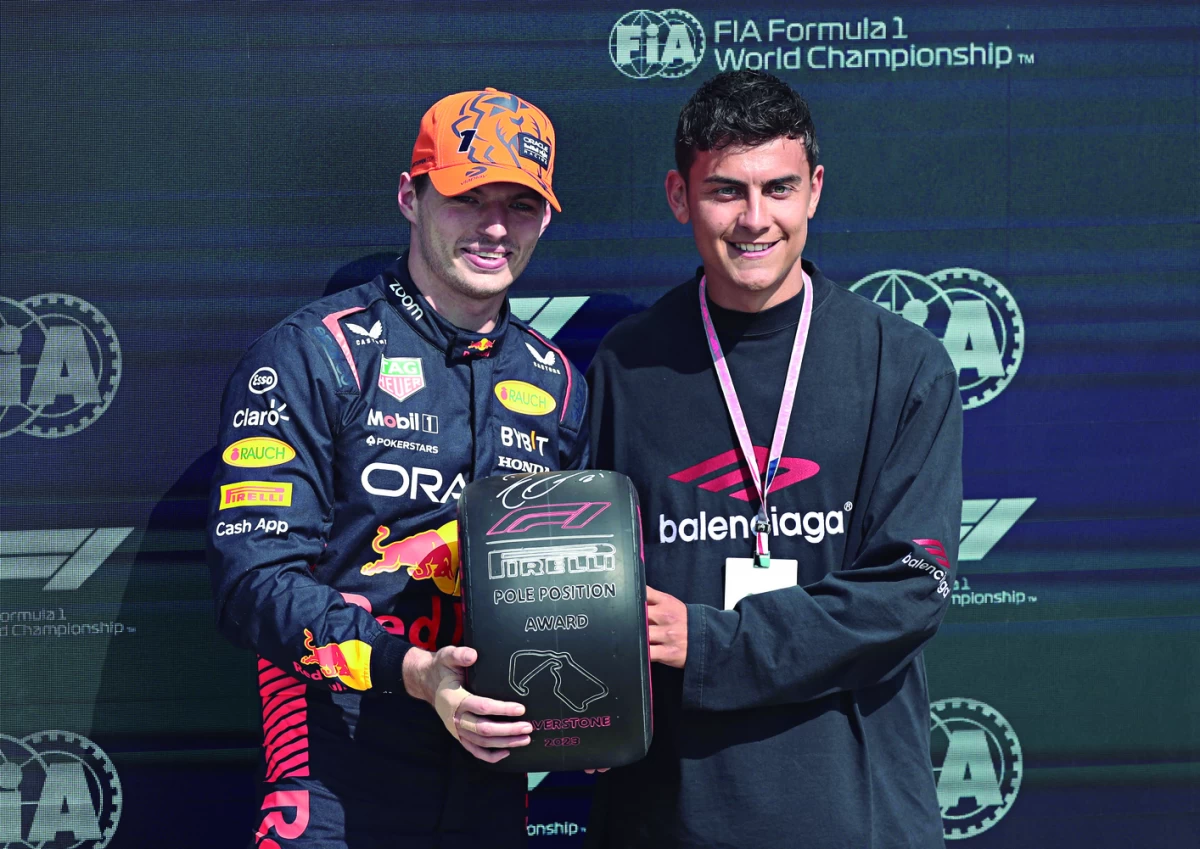 Verstappen y Dybala: de campeón a campeón