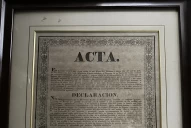 Recuperación de un tesoro histórico: hallan una copia original de la declaración de la Independencia