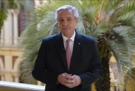 Alberto Fernández justificó el faltazo y habló en tono electoral: “no hay que torcer el rumbo”