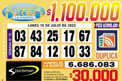 Los Números de Oro de LA GACETA