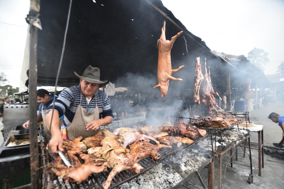 LA PARRILLA. Una de las atracciones del predio simoqueño. LA GACETA/FOTO DE OSVALDO RIPOLL