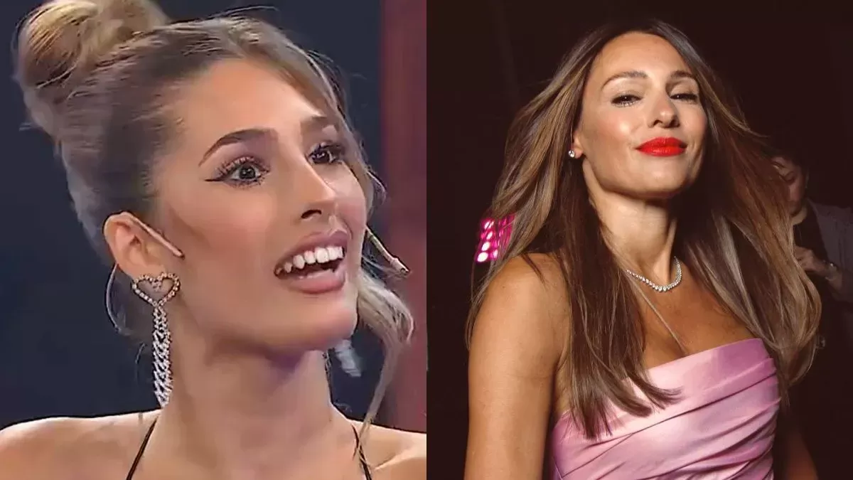 Poggio y Pampita mantuvieron una gran charla en los premios. 