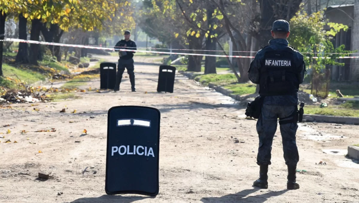 OTRO CRIMEN. Hace una semana, a pocas cuadras de la casa de Lazarte, asesinaron al policía Sánchez.