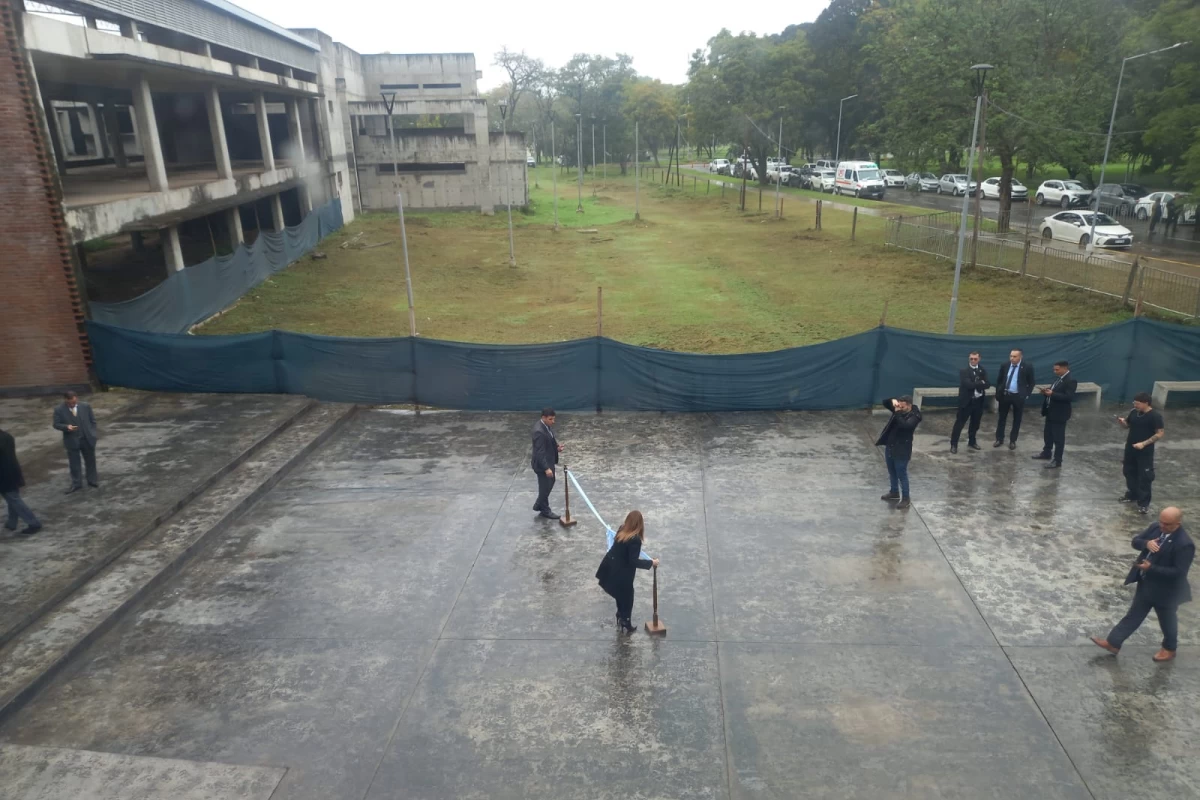 El presidente Fernández inaugurará la Etapa I del Completamiento de la Facultad de Bioquímica. FOTO DE LA GACETA/ANALÍA JARAMILLO