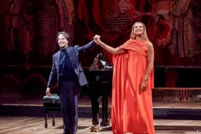 La soprano Virginia Tola y el pianista Horacio Lavandera juntos en concierto