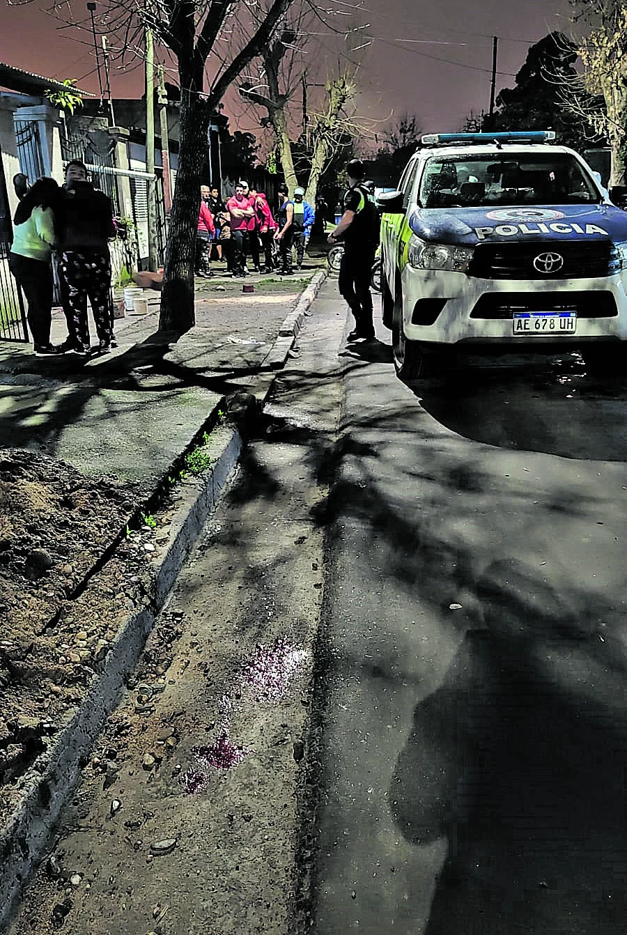 PESQUISA. La Policía en Silvano Bores al 1000.  