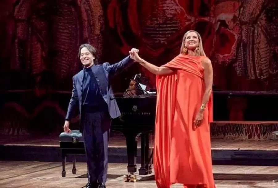 La soprano Virginia Tola y el pianista Horacio Lavandera juntos en concierto